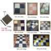 30 * 30CM 12PCS Play Mats, EVA Foam Puzzle Mats,for Use in Garages, Gyms, Home Fitness Rooms(Green-Gray) view 3