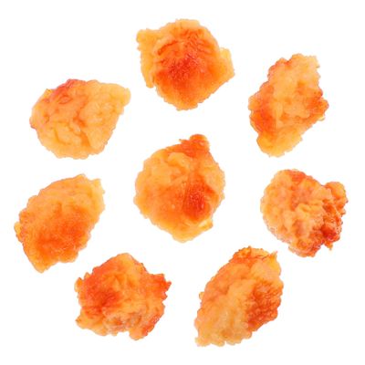 Yardwe 3sets 8pcs Realistic Chicken Popcorn Model Decorative Food Props for Home Decor Photography Teaching and Displays Sturdy and Lifelike Design 8pcs*3
