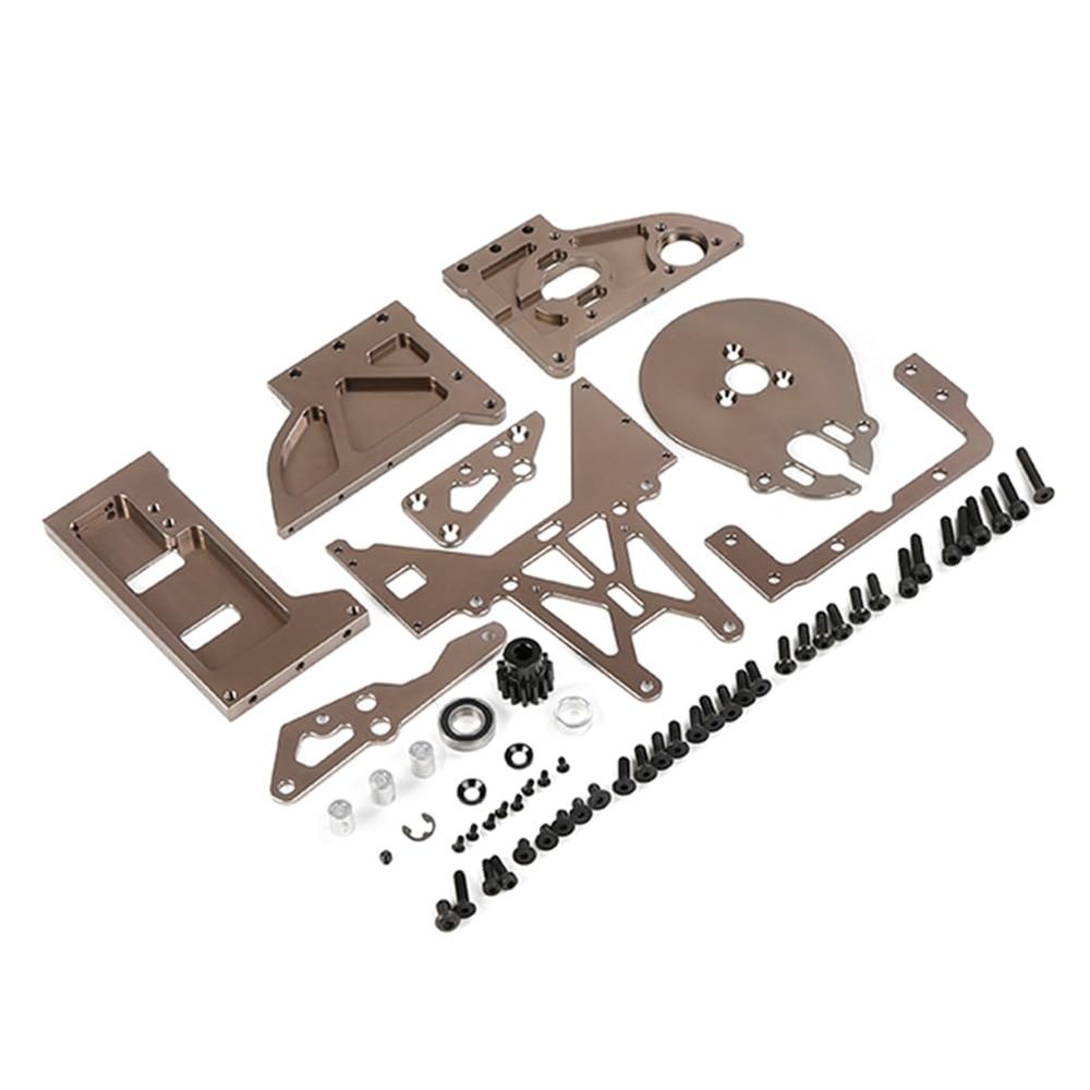 Ecoyin Rc Car Oil to Eletric Brushless Conversion Mount Kit for 1/5 HPI ROFUN BAHA ROVAN KM Baja 5B SS Buggy Truck Parts
