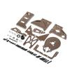 Ecoyin Rc Car Oil to Eletric Brushless Conversion Mount Kit for 1/5 HPI ROFUN BAHA ROVAN KM Baja 5B SS Buggy Truck Parts view 3