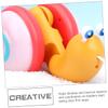 BESPORTBLE 3Pcs Pulling Snail Cartoon Playthings for Engaging Household Supply Stimulates Imagination and Motor Skills Safe and Material Random Color view 3