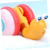BESPORTBLE 3Pcs Pulling Snail Cartoon Playthings for Engaging Household Supply Stimulates Imagination and Motor Skills Safe and Material Random Color view 4