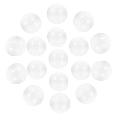 Mobestech 120pcs Fillable Round Balls for Vending Machines Plastic Capsules Multi-Purpose Packing Balls for Party Favors and Toy Storage