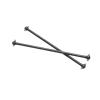 2PCS 1/8 Linkage Rod Dog Bone Drive Shaft 80.5/88/91/94/95/100/106/132/139.5mm for 1:8 RC Model Car DIY Wheels Transmission Axle(Pin to pin 139.5mm) view 3