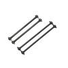 2PCS 1/8 Linkage Rod Dog Bone Drive Shaft 80.5/88/91/94/95/100/106/132/139.5mm for 1:8 RC Model Car DIY Wheels Transmission Axle(Pin to pin 95mm) view 2