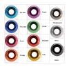 SFCHEN Aluminum Washer M2 M2.5 M3 M4 M5 M6 M8 Corlorful Aluminum Alloy Cap Head Gasket Washers for RC Parts(Silvery,M6-(3pcs)) view 3