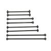 2PCS 1/8 Linkage Rod Dog Bone Drive Shaft 80.5/88/91/94/95/100/106/132/139.5mm for 1:8 RC Model Car DIY Wheels Transmission Axle(Pin to pin 80.5mm) view 1