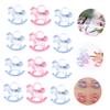 Yardwe 48pcs Acrylic Rocking Horse Toy Girl Decor for Christmas Desktop Adornment Horse Party Decorations Rocker view 4