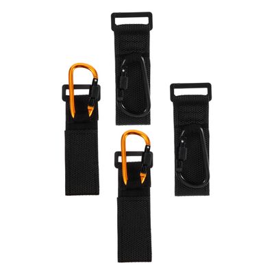 VANZACK 4pcs Stroller Clips and Hooks for Diaper Bags Lightweight Stroller Bag Hooks for Shopping Carts Durable Non Slip Design for Moms The Go
