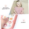 BESPORTBLE 1PC Bilingual Phone Chewable Cartoon Vibration Mobile Phone for Early Childhood Fun Teething for Months Pink Dinosaur view 4