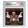 2025 Pope Leo XIV Official Premium Trading Card May 8, 2025 - Graded GEM-Mint 10 view 3