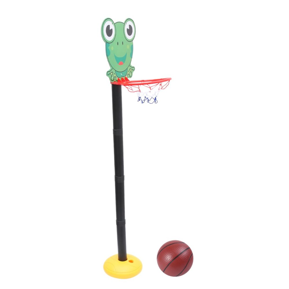 BESPORTBLE Cartoon Basketball Rack Set Liftable Indoor Outdoor for Safe Smooth Edges for Skill Practice and Family Fun