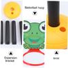BESPORTBLE Cartoon Basketball Rack Set Liftable Indoor Outdoor for Safe Smooth Edges for Skill Practice and Family Fun view 4