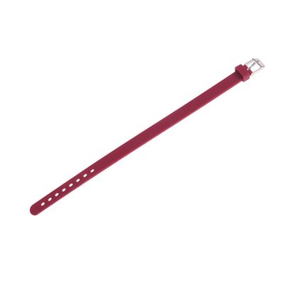 balacoo Solid Color Silicone Wristband Dark Red Rubber Bracelet for Boys for Group Games and Team Recognition