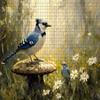 1000 Piece Puzzle for Adults Blue Jays Painting A Challenging and Peaceful Jigsaw Game for Nature Art Lovers Fun Wall Art and Family Night Gift Idea view 1