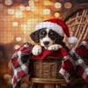 Challenging and Festive Cute Jigsaw Game Featuring Bernese Puppy Christmas 1000 Piece Puzzle for Adults and Dog Lovers Families Wall Decor and Family Fun Gift view 1