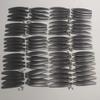 10 Sets 80PCS Fit for K12 MAX Drone Spare Parts Propellers Blades Fan Wings Maple Leaf view 2