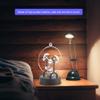 Pilipane Perpetual Motion Device Kinetic Art Swing Decoration Modern Desk Ornament for Home Office Iron Plastic 250g 4 AA Batteries (C203) view 2