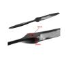 Carbon Propeller 24x9 27x10 28x10 32x12 Compatible Control Model Aircraft Universal(PHM2810Y-CF) view 2