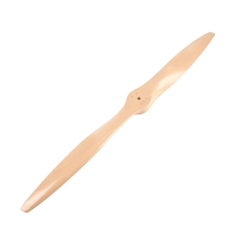 Compatible Wooden Propeller 3D Flight Control Aircraft Propeller Universal(28x20)