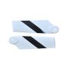 Carbon Tail Propeller 92mm Tail Rotor Compatible RC Aircraft Model Helicopter Universal view 1