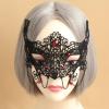 jiingekk Lace Chain Eyemask Masquerade Eyemask For Masquerade Carnivals Proms Wedding Lace Chain For Women Cosplay view 3