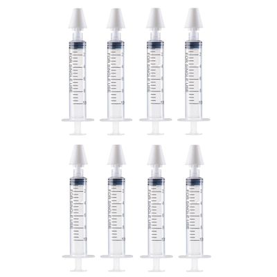 Updated Nasal Sprayer Saline,8 Pack Portable Syringe Nasal Irrigator Atomizer Nebulizer Nose Wash Cleaner Sinuses Rinsing System Device