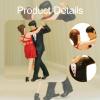 1/64 Scale Figurines for Miniature Displays, Couples for Wedding Scenes, Dance view 3