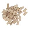 Beech Wood Domino Tenon Connector Durable Accurate Alignment Woodworking Furniture Splicing for Cabinet Making Frame Engineering Solid Beech 6x40mm 50Pcs view 2