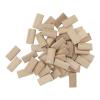 Beech Wood Domino Tenon Connector Durable Accurate Alignment Woodworking Furniture Splicing for Cabinet Making Frame Engineering Solid Beech 6x40mm 50Pcs view 3