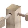 Beech Wood Domino Tenon Connector Durable Accurate Alignment Woodworking Furniture Splicing for Cabinet Making Frame Engineering Solid Beech 6x40mm 50Pcs view 4