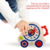 LALADEFIEE Learning Clock Cognition Plaything for Fun Education Recognition and Animal Understanding Interactive Learning Tool view 3