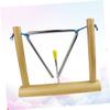 BESPORTBLE Triangle Bell Toy Stand Boys and Girls Music Instrument Early Learning Toy Stimulate Interest Sound and Music view 3