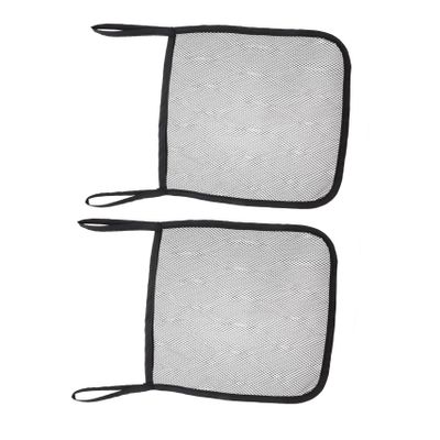 VANZACK 2pcs Stroller Hanging Bag Mesh Storage Diaper Bag Organizer for Mom Breathable Net Organizer for Stroller Accessories