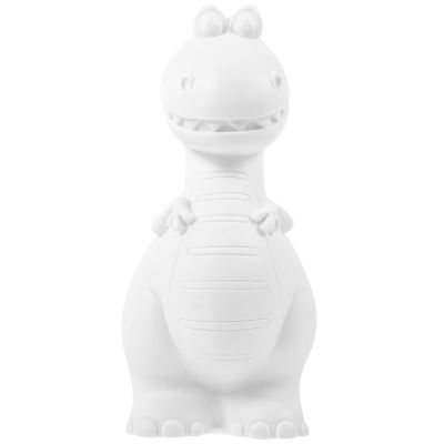 BESPORTBLE Unpainted Vinyl Dinosaur Craft Decoration Unfinished Dinosaur Figure for Painting Creative Art Project for Boys and Girls and Adults for Home Decor and