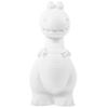 BESPORTBLE Unpainted Vinyl Dinosaur Craft Decoration Unfinished Dinosaur Figure for Painting Creative Art Project for Boys and Girls and Adults for Home Decor and view 1
