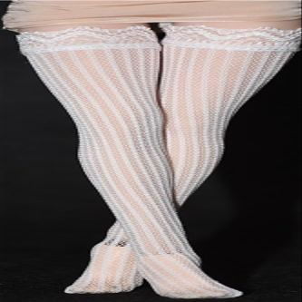 1/6 Scale Female Figure Doll Socks Lace Stockings Long Sock Legging for 12 Inch Mobile Doll Action Doll Miniature Accessories Doll
