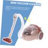 LALADEFIEE Miniature Electric Vacuum Cleaner for Simulation Design Lightweight Easy to Use Bright Color for Pretend Play and Enhancing Skills view 2