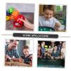 Abaodam Aluminium Alloy Metal Dice Set for KTV Drinking Games 6-Sided Small Dice Props for Festivals and Parties view 3