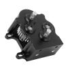 RC Car Dual Outer Rotor Motor Transmission Assembly with Skid Plate for SCX10 1/10 Scale Crawler, Equipped with Aluminum Alloy, High Performance Motors & POM Bottom Plate, Ideal view 2