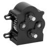 RC Car Dual Outer Rotor Motor Transmission Assembly with Skid Plate for SCX10 1/10 Scale Crawler, Equipped with Aluminum Alloy, High Performance Motors & POM Bottom Plate, Ideal view 3