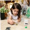 Abaodam 12pcs Bug Collector Kit Magnifying Glass Insect Observation Cup for Boy Girl Critter Box Air for Boys and Girls Learning view 4