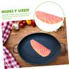 Abaodam 5pcs Artificial Salmon Model Realistic Fake Salmon Slice for Home Decoration Photography Props Kitchen Showcase Decor and Scene Layouts and Safe for -Term Use view 3
