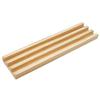 BESPORTBLE Wooden Domino Holder with Non Slip Base DIY Domino Tray for Gaming Cards Accessory for Tabletop Games Enhances Creativity and Imagination Play view 1