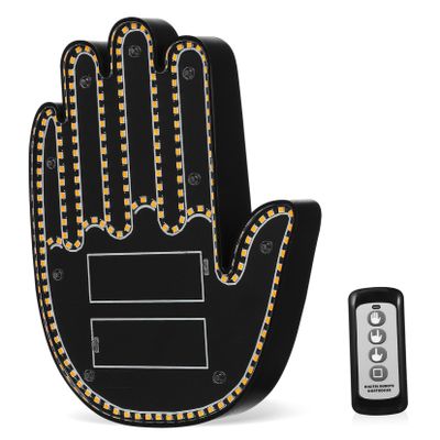 ANDRESLAD Gesture Turn Signal Car Light Hand Finger Light Easy to Use Led Palm Lamp