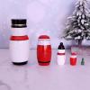 Fdit Glossy Round Christmas Nesting Dolls, Unique Style Attractive Decorative Ornaments, Handmade for Home Furnishings, Festive Gifts view 4