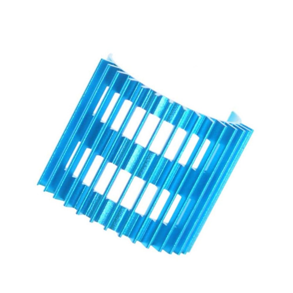 Angoily 540 550 Aluminum Motor Heat Sink for Car Truck Durable Blue Cooling Heatsink Compatible with Electric Powered Boats and All Motors