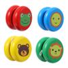 Toddmomy 4pcs Wooden Yoyo Toy Fun and Safe Educational Finger Toy for Boys and Girls Portable and Lightweight Traditional Wooden Yo- Random Colors view 1