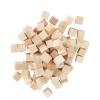 aqxreight Wooden CubesWooden B 100Pcs Wooden Cubes Pine Blank Blocks for Craft Early Childhood Puzzle Toy 10mm Items Children do FolocksDIY Cubes10mm CubesGaming view 3