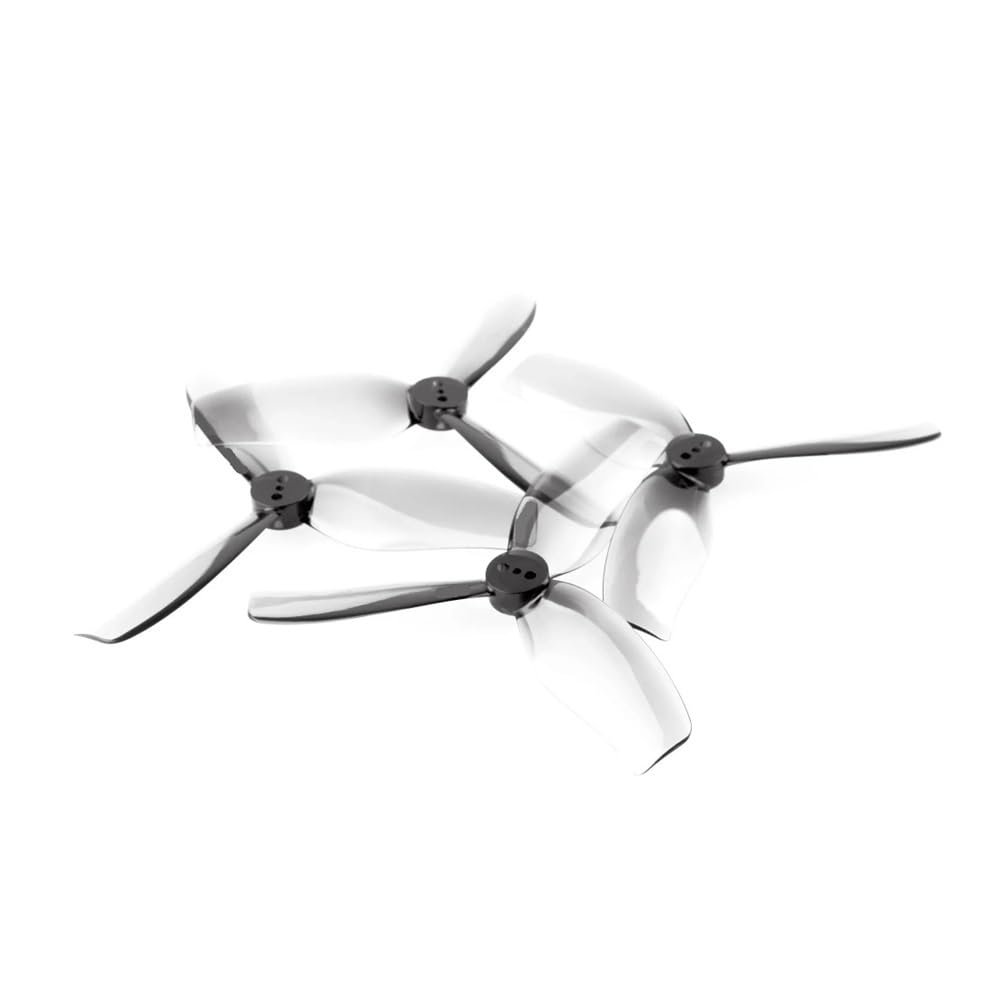 2Pairs Fit for HQProp Duct-T90MMX3 Propeller DT90 3.5inch CineWhoop FPV Propeller(2pairs Grey)